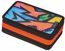 Herlitz Penalas, užpildytas, 31 dalis, su 3 spynomis - Neon Art