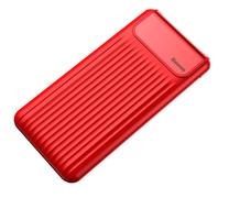Nešiojamas įkroviklis (Power bank) Baseus, 10000 mAh, raudona sp.