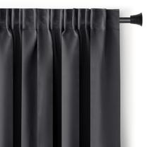 Užtemdanti užuolaida, su raiščiu AmeliaHome Blackout, grafito sp., 140 cm x 245 cm