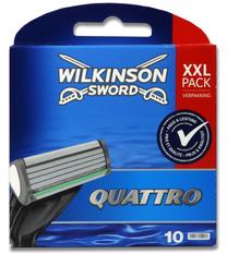 Бритвенные лезвия Wilkinson Sword Quattro XXL Pack, 10 шт.