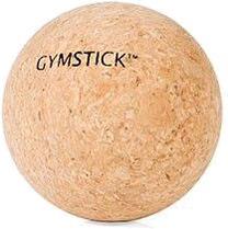 Masāžas bumbiņa Gymstick Active Fascia Ball Cork 72047, gaiši brūna krās., 6.5 cm