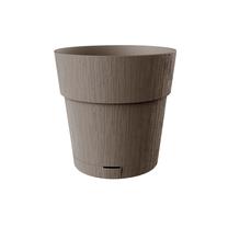 Gėlių vazonas Stefanplast Ethica 2168166, plastikinis, Ø 30 cm, ruda sp.