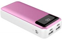 Akupank Platinet PMPB10XL, 10000 mAh, roosa v.