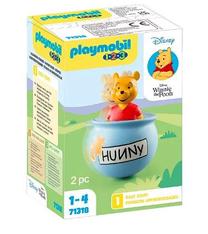 Konstruktorius Playmobil 1.2.3 & Disney Winnies Counter Balance Honey Pot 71318, 2 vnt., įvairių spalvų