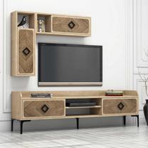 Sekcija Kalune Design Samba 845HCT3077, ąžuolo sp., 35 cm x 180 cm x 52 cm