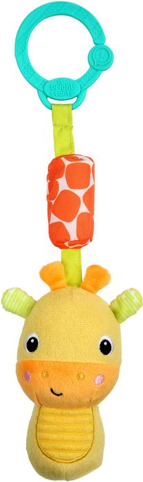 Игрушка для коляски Bright Starts Chime Along Friends Giraffe, желтый цв.