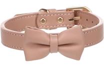 Ошейник для собак Flamingo Nela, розовый цв., 310 - 390 мм x 20 мм, S/M