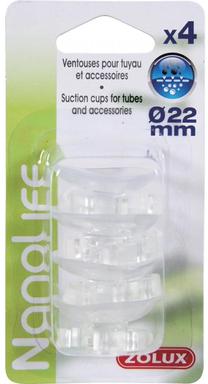 Piesūcekņi Zolux Suction Cups 334071, caurspīdīga krās., 2.2 cm, L