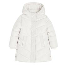 Ziemas jaka, klasisks ar siltinājumu, meitenēm Cool Club COG2712598, balta krās., 98 cm