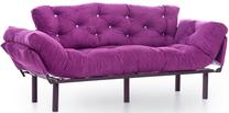 Sofa-lova Hanah Home Nitta Triple 859FTN1366, violetinė sp., 49 x 227 cm x 75 cm