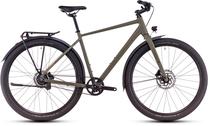 Dviratis miesto Cube Hyde Pro FE, 28 ", S rėmas, aukso sp./žalia sp.