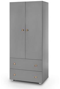 Spinta LittleSky Pauline, grafito sp./pušies sp, 80 cm x 55 cm x 183 cm