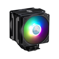 Oro aušintuvas procesoriui Cooler Master MasterAir MA612 Stealth ARGB, 123 mm x 168 mm