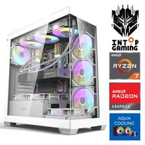 Стационарный компьютер Intop RM90971NS AMD Ryzen 7 9700X, DDR5 64 GB, SSD 1 TB, AMD Radeon RX 9060 XT 16 GB GDDR6