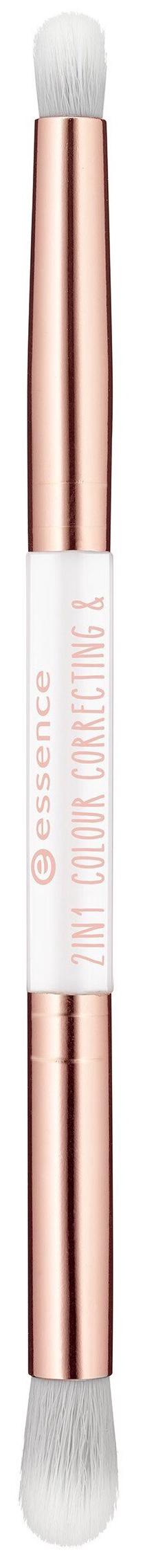 Birstīte, maskēšana Essence 2in1 Colour Correcting & Contouring, balta krās.