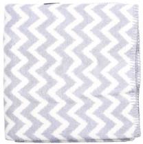 Pledas Womar Zig-Zag, baltas/pilkas, 75 cm x 100 cm
