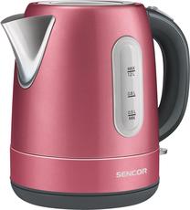 Elektrinis virdulys Sencor SWK 1224RD, 1.2 l, juoda sp./rožinė sp.