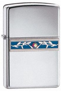 Šķiltava Zippo Lighter 20894, sudraba krās.