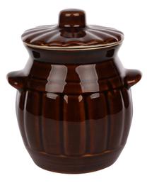 Lielapjoma produktu konteiners Altom Barrel, 1.2 l, brūna krās.