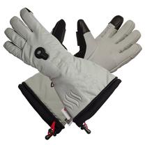 Cimdi, universāls Glovii Heated Ski, pelēka krās., XL