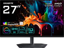 Monitorius Gigabyte MO27Q3, QD-OLED, 360 Hz, QHD, 27"