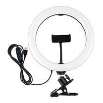 Žiedinė lempa su telefono laikikliu Puluz PKT3126B, 5 V