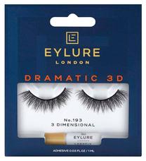 Mākslīgās skropstas Eylure Dramatic 3D No.193, 1 ml, melna krās.