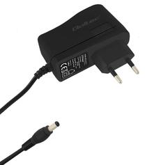 Adapteris Qoltec AC Adapter 1A 5.5 x 2.1/Euro 5.5 mm x 2.1 mm, Euro, melna krās.