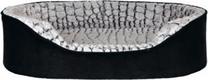Gyvūno guolis Trixie Lino, juoda sp./pilka sp., 110 x 92 cm