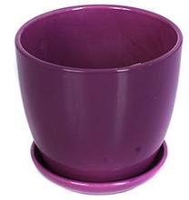 Vazono padėkliukas Plastkon, Ø 15 cm, violetinis