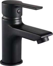 Смеситель для раковины Invena Bralos BU-07-004-A, черный цв.