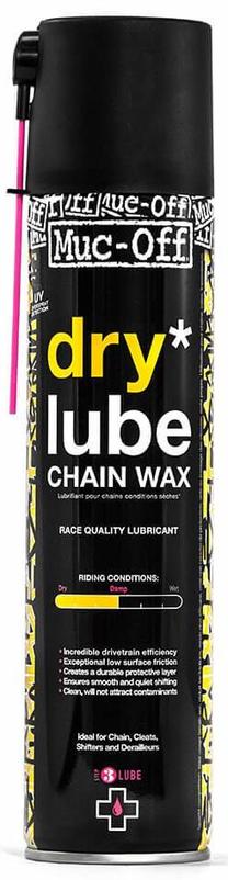 Dviračio grandinės vaškas Muc-off Dry Chain Lube, 400 ml