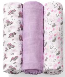 Autiņi BabyOno Natural Organic Bamboo Fibre Nappies, 70 cm x 70 cm, 3 gab.