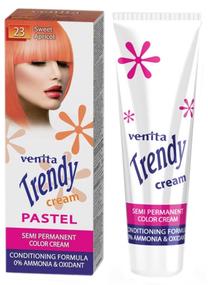 Matu krāsa Venita Trendy Color, sweet apricot, Sweet Apricot 23, 75 ml