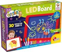 Доска для рисования Lisciani LED Board, красный цв.