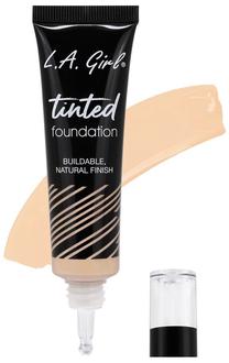 Šķidrā grima bāze L.A. Girl Tinted Buildable, Natural finish Nude, nude, 30 ml
