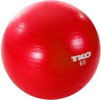 Vingrošanas bumbas Tko, sarkana krās., 65 cm