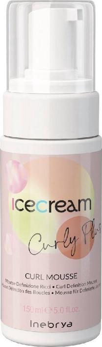 Matu putas Inebrya Ice Cream Curly Plus, 150 ml