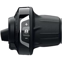 Pavarų perjungimo rankenėlė Shimano Tourney SL-RV400-8R, nerūdijantysis plienas/polirezinas, juoda sp.
