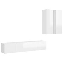 TV galds VLX 3079316, balta krās., 30 cm x 80 cm x 30 cm