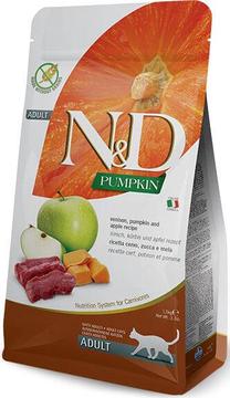 Sausā kaķu barība Farmina N&D Pumpkin Adult, savvaļas dzīvnieku gaļa, 5 kg