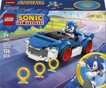 Konstruktorius LEGO® Sonic the Hedgehog™ Sonikas: greitaeigis automobilis Žaibas 77117, 126 vnt.