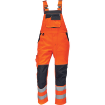 Darba puskombinezons vīriešu Cerva Knoxfield HV FL290, oranža krās., 54 izmērs