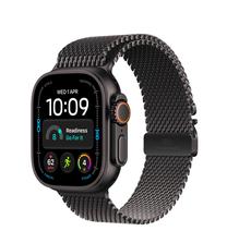 Nutikell Apple Watch Ultra 4 GPS + Cellular 49mm MJAX4ET/A, black titaanist korpus koos black titanium milanese loop rihmaga - L