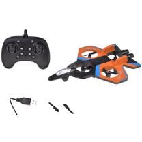 Rc самолет Fighter RC0755PO, черный цв./oранжевый цв.