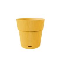 Gėlių vazonas Stefanplast Ethica, plastikinis, Ø 20 cm, geltona sp.