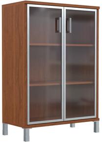 Biuro spinta Skyland, riešuto sp., 128.6 cm x 45 cm x 90 cm
