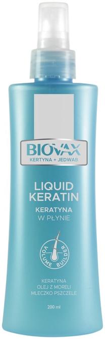 Plaukų kondicionierius Lbiotica Biovax Keratin, 200 ml