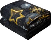 Pledas KFB-28, aukso/juoda/sidabro, 160 cm x 200 cm