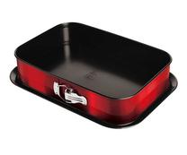 Kepimo forma Berlinger Haus Metallic Line Burgundy, juoda sp./raudona sp., 39 cm x 27 cm